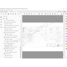Liebherr Mining Excavator R9100 R9100B service & repair manual