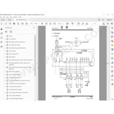 Liebherr Mining Excavator R9350 R994B Litronic service & repair manual