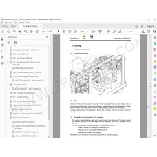Liebherr Mining Excavator R9350 R994B Litronic service & repair manual