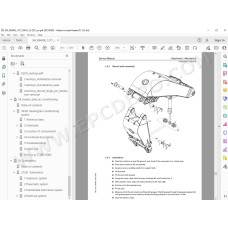 Liebherr Mining Excavator R9400 R9400E service & repair manual