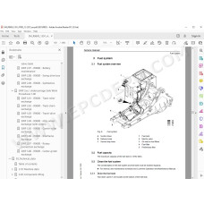 Liebherr Mining Excavator R9600 service & repair manual