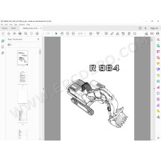 Liebherr Mining Excavator R974 R984 service & repair manual