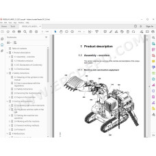 Liebherr Mining Excavator R984B R984C service & repair manual