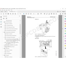 Liebherr Mining Excavator R996 R996B Litronic service & repair manual