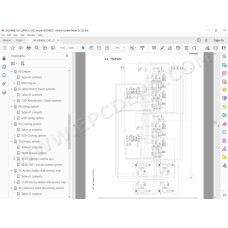 Liebherr Mining Excavator R996 R996B Litronic service & repair manual