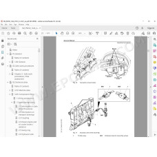 Liebherr Mining Pontoon Excavator P9250 P9250E service & repair manual