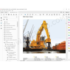 Liebherr Mining Pontoon Excavator P9350 service & repair manual
