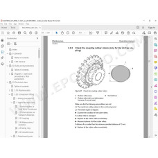 Liebherr Mining Pontoon Excavator P9350 service & repair manual