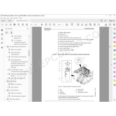 Liebherr Mining Pontoon Excavator P9350 service & repair manual