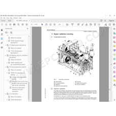 Liebherr Mining Pontoon Excavator P995 service & repair manual