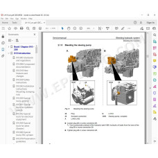 Liebherr Material Handling Excavator LH110 EC / M / C Generation 6 service manual