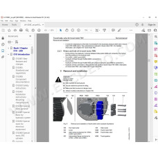 Liebherr Material Handling Excavator LH150 EC / M / C Generation 6 service manual
