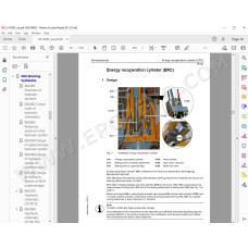 Liebherr Material Handling Excavator LH150 EC / M / C Generation 6 service manual
