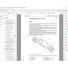 Liebherr Material Handling Excavator LH22 LH24 LH26 LH30 LH35 Generation 6 / Tier 4 service manual
