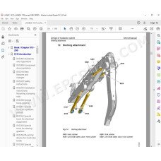 Liebherr Material Handling Excavator LH26 EC / EM Generation 6 service manual