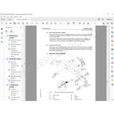 Liebherr Material Handling Excavator LH60 M / C / MT Generation 6 / Tier 4 service manual
