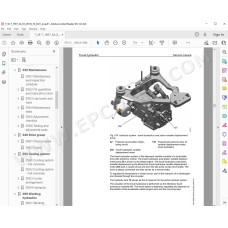 Liebherr Telescopic Handler T36-7 Generation 4 service & repair manual