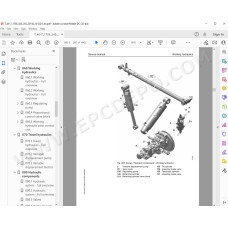 Liebherr Telescopic Handler T46-7 Generation 4 service & repair manual