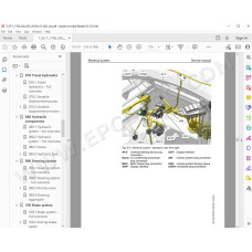 Liebherr Telescopic Handler T55-7 Generation 4 service & repair manual