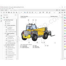 Liebherr Telescopic Handler TL441-10 TL451-10 TL441-13 TL451-13 Litronic Series 4 Tier 3 service manual