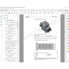 Liebherr Telescopic Handler TL432-7 Tier 4 service & repair manual