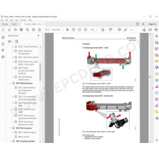 Liebherr Telescopic Handler TL432-7 Tier 4 service & repair manual
