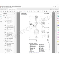 Liebherr Telescopic Handler TL436-7 Tier 4 service & repair manual