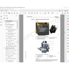 Liebherr Telescopic Handler TL441-7 Tier 4 service & repair manual