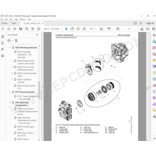 Liebherr Telescopic Handler TL441-7 Tier 4 service & repair manual