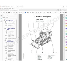 Liebherr Crawler Loader LR622 LR632 Litronic Series 2 service & repair manual