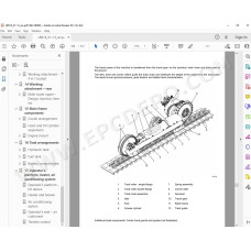 Liebherr Crawler Loader LR614 LR624 LR634 Litronic Series 4 service & repair manual