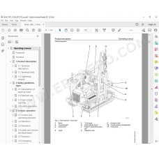 Liebherr Pipe Layer RL44 RL54 RL64 Litronic Series 4 service & repair manual