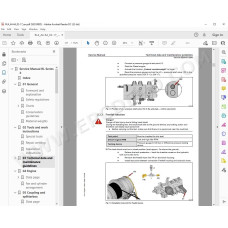 Liebherr Pipe Layer RL44 RL54 RL64 Litronic Series 4 service & repair manual