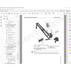 Liebherr Pipe Layer RL46 Generation 6 service & repair manual