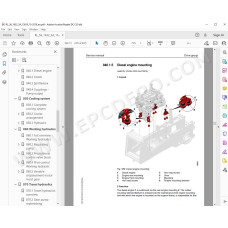 Liebherr Pipe Layer RL56 Generation 6 service & repair manual