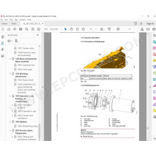 Liebherr Pipe Layer RL56 Generation 6 service & repair manual