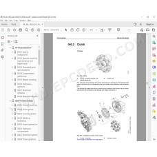 Liebherr Pipe Layer RL66 Generation 6 service & repair manual