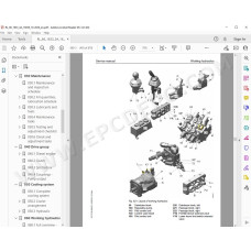 Liebherr Pipe Layer RL66 Generation 6 service & repair manual