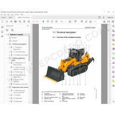 Liebherr Crawler Loader LR636 Generation 8 service & repair manual