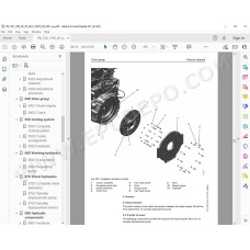 Liebherr Crawler Dozer PR726 Generation 8 service & repair manual