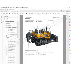Liebherr Crawler Dozer PR766 Generation 8 service & repair manual