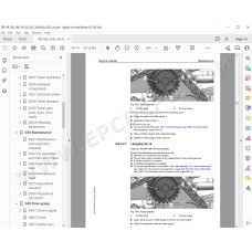 Liebherr Crawler Dozer PR766 Generation 8 service & repair manual