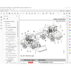 Liebherr Wheel Loader L507 Generation 6 service & repair manual