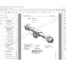 Liebherr Wheel Loader L507 Generation 6 service & repair manual