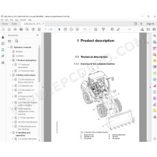 Liebherr Wheel Loader L508 Generation 6 service & repair manual