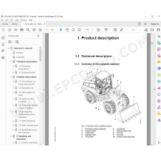 Liebherr Wheel Loader L514 Generation 6 service & repair manual