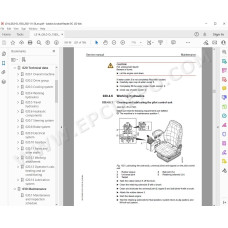 Liebherr Wheel Loader L514 Generation 6 service & repair manual