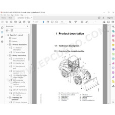 Liebherr Wheel Loader L518 Generation 6 service & repair manual