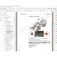 Liebherr Wheel Loader L518 Generation 6 service & repair manual