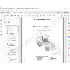 Liebherr Wheel Loader L546 Generation 6 service & repair manual